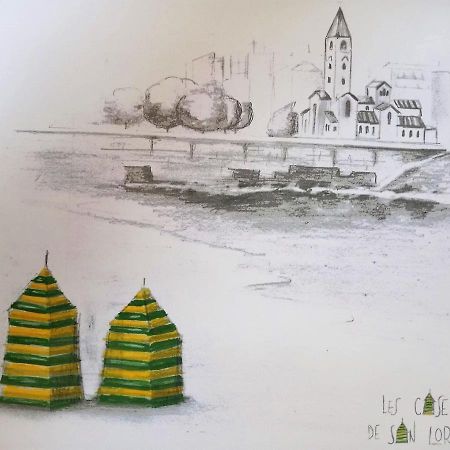 Les Casetes De San Lorenzo Gijón Eksteriør bilde