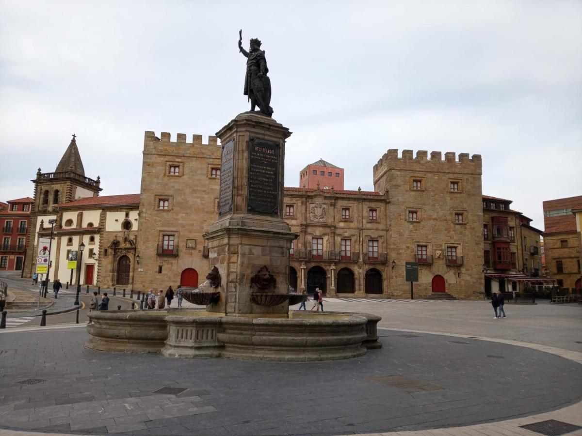 Les Casetes De San Lorenzo Gijón Eksteriør bilde